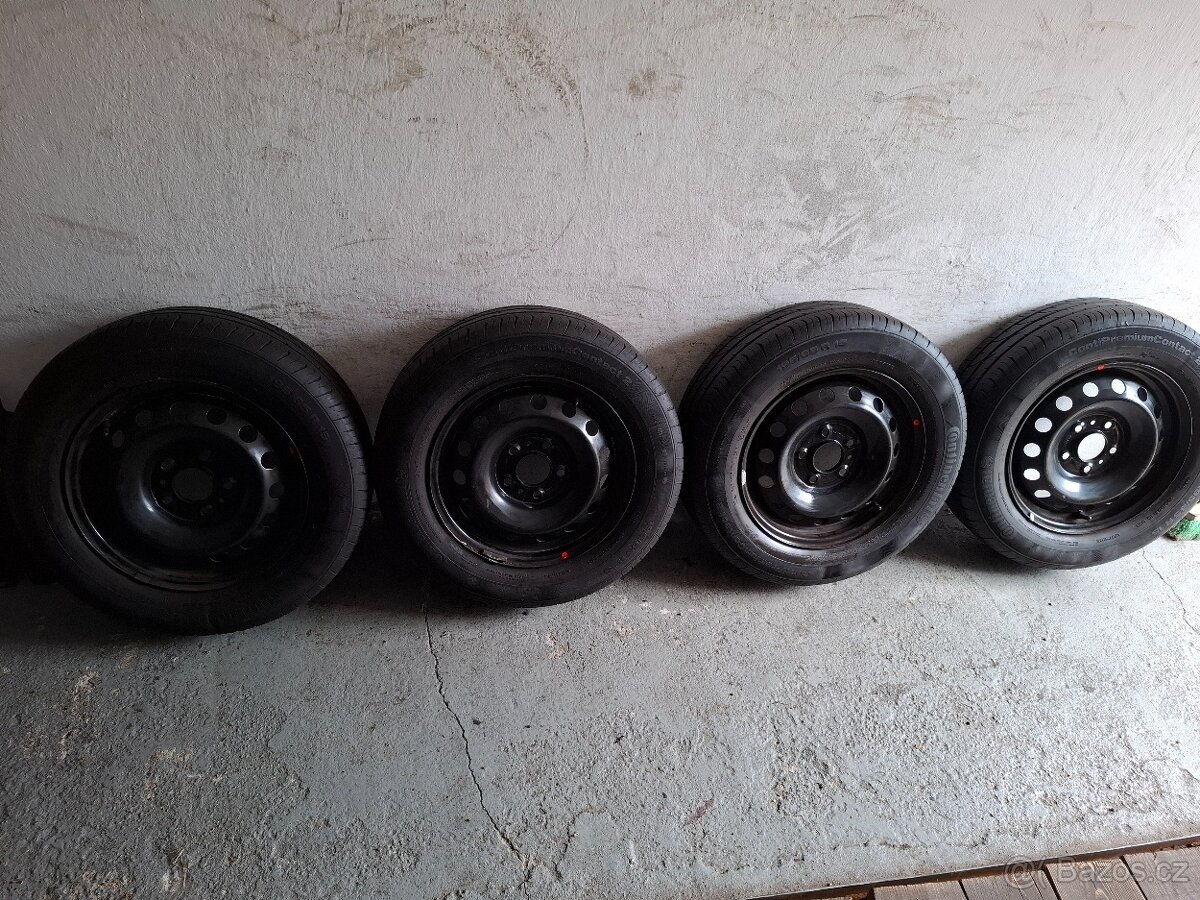 5x114,3 r15 Letní pneu 195/65 r15 Continental Kia Hyundai