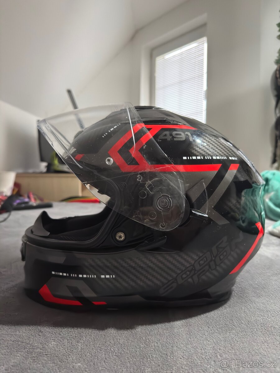 Moto helma Scorpion 491