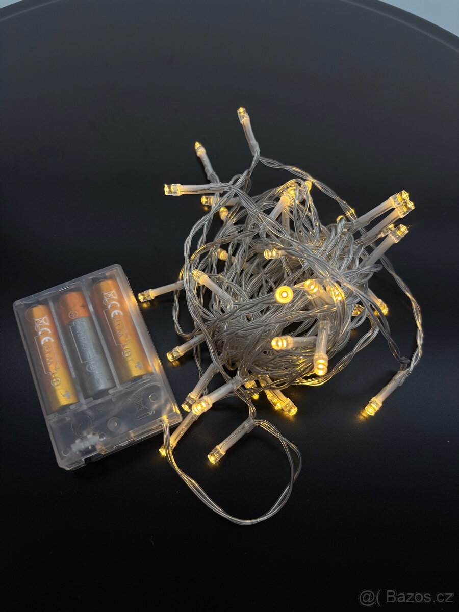 Světýlka 10 metrů, 80 žlutých led