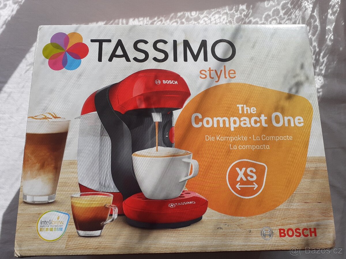 Nový kávovar Bosch Tassimo style