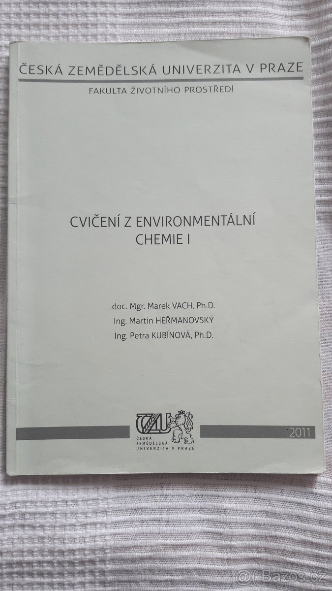 Cvičení z environmentální chemie I