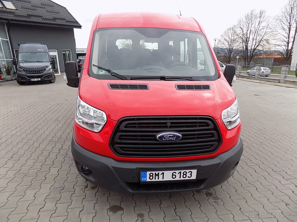 ford transit 2,2 tdci 74kw klima 9 míst odpočet DPH