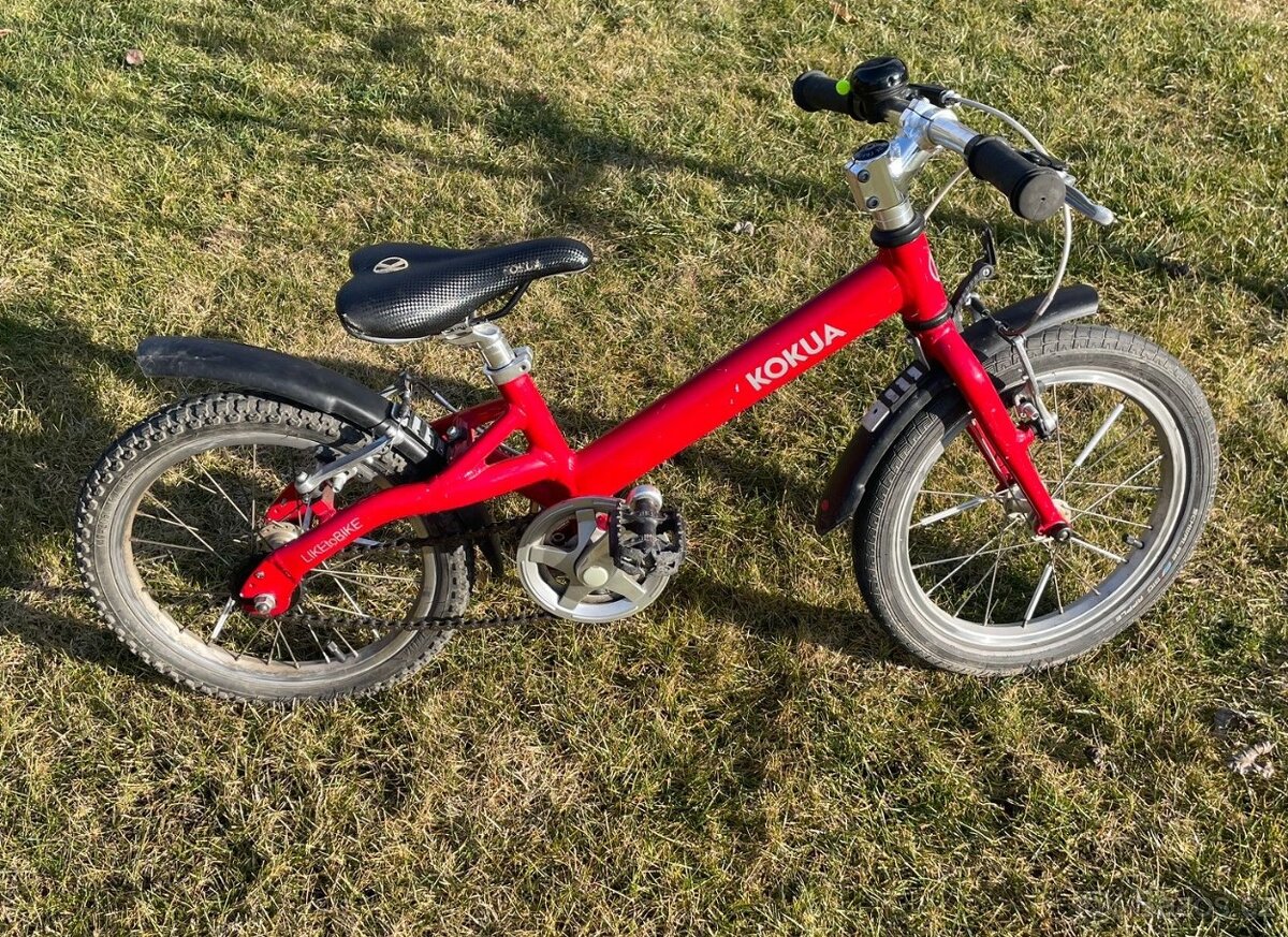 Detske kolo KOKUA LIKE to BIKE 16' (4-6 let) - lehke 7,5 kg