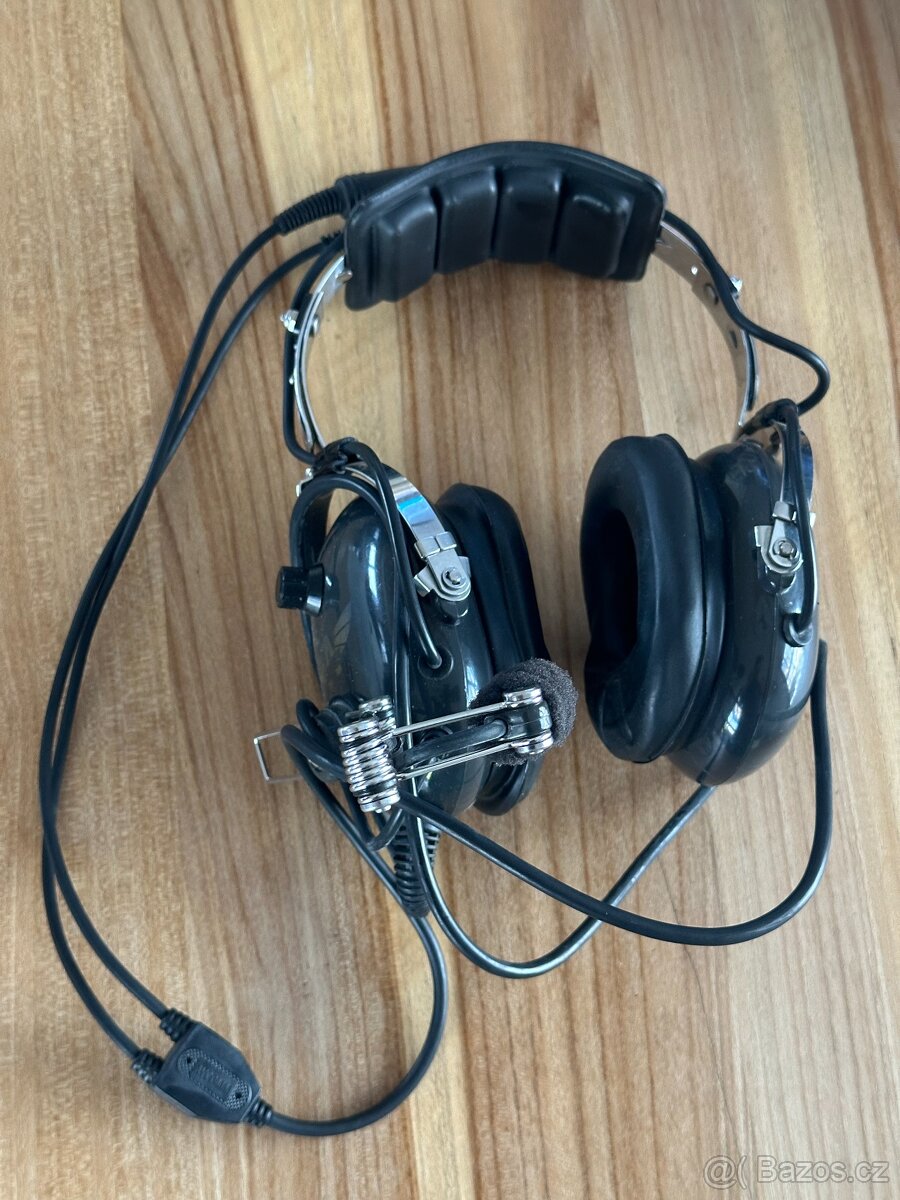 Headset pro piloty AVCOMM AC-200, PC 4000,-