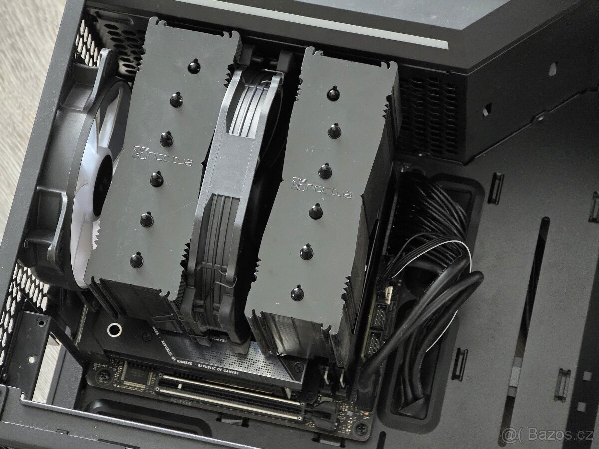 Základ PC: 7800X3D, NH-D15S black, 32GB 6000CL30, ASUS X670E