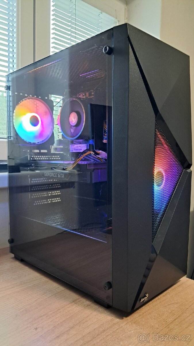Herní PC AMD Ryzen 3 3100, GTX 1660S 6GB, 16GB, SSD+HDD