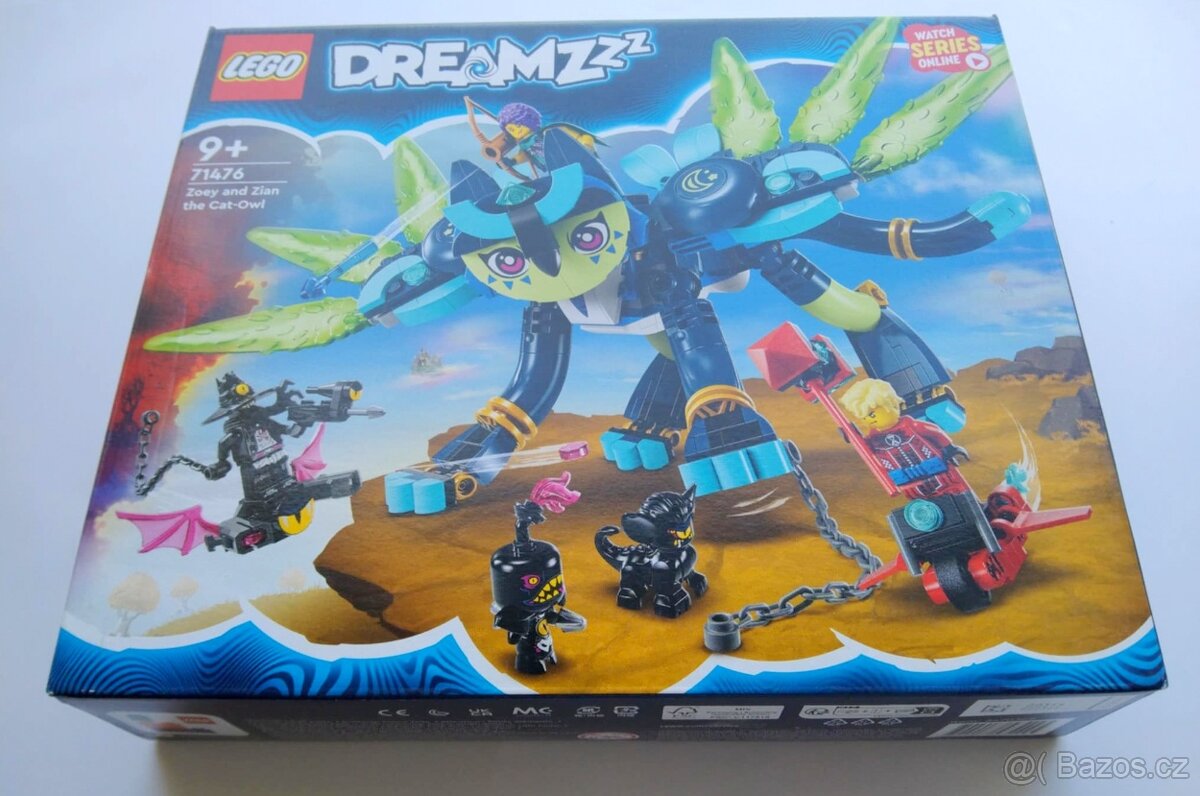 Super cena Lego® DREAMZzz 71476,Zoey a mačkosova Zian (nové)
