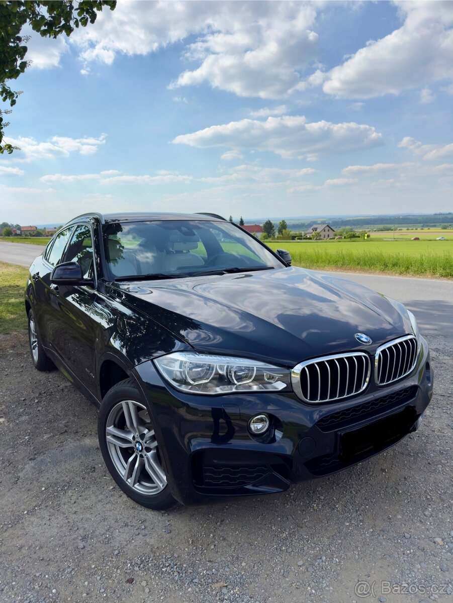 Bmw x6 40d X-drive 1.majitel v ČR