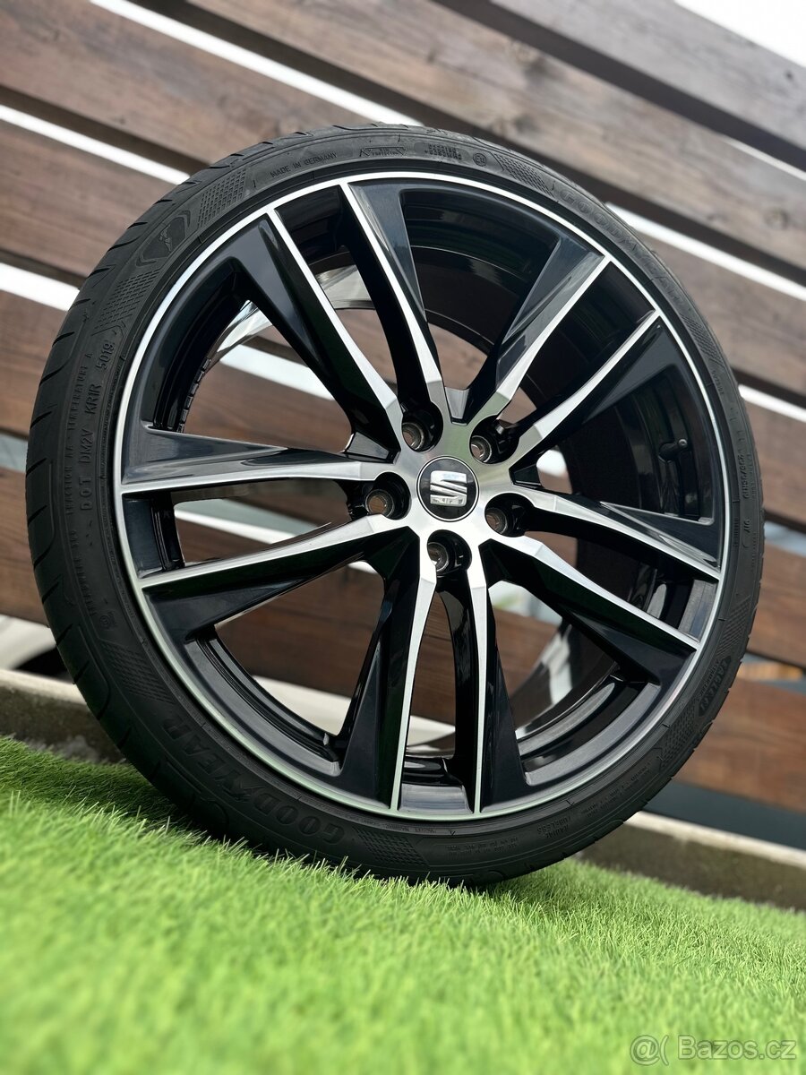 Alu kola 5x112 R19 s pneu (cuoes)