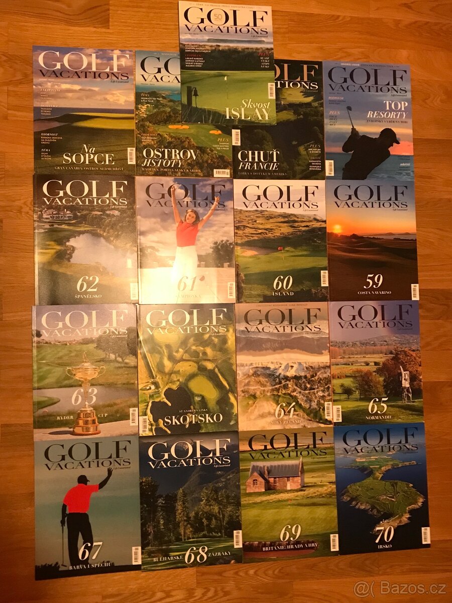 GOLF VACATIONS - aktuální i archivní čísla časopisu