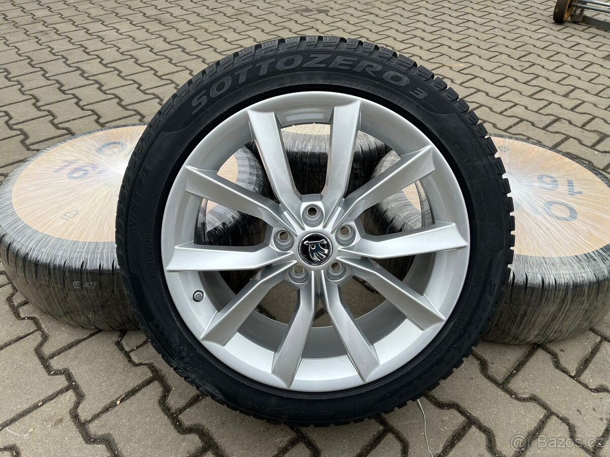 Škoda Superb, nová kola 18" zimní