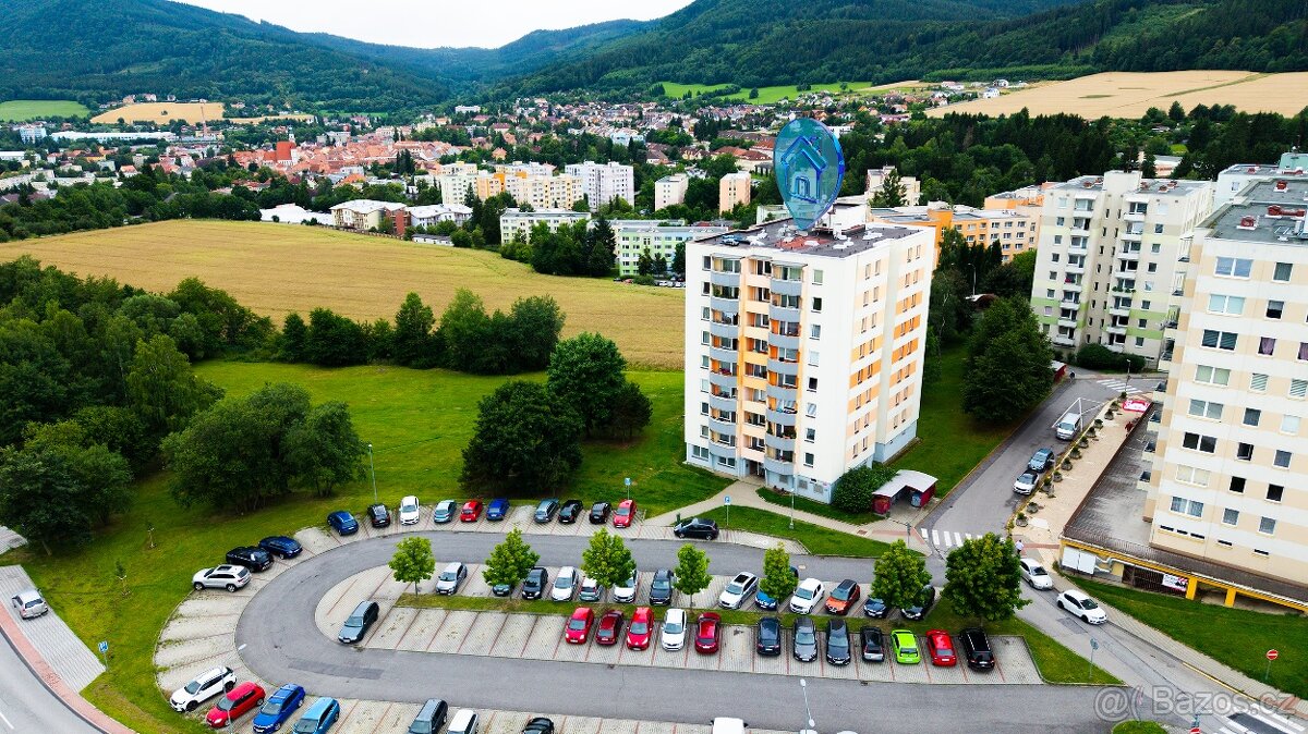 Prodej bytu 3+1 s lodžií, 64 m² – Prachatice, ulice Národní