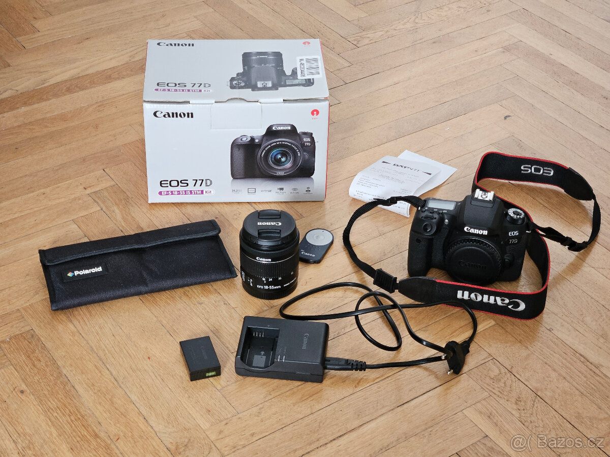 Canon 77D + EF-S 18-55 IS STM