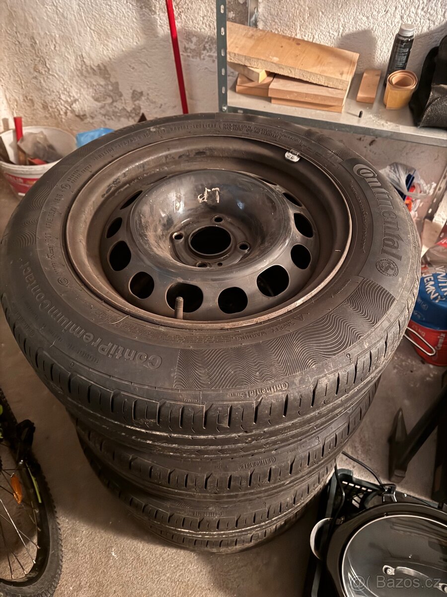 Plechové disky 4x108 R15