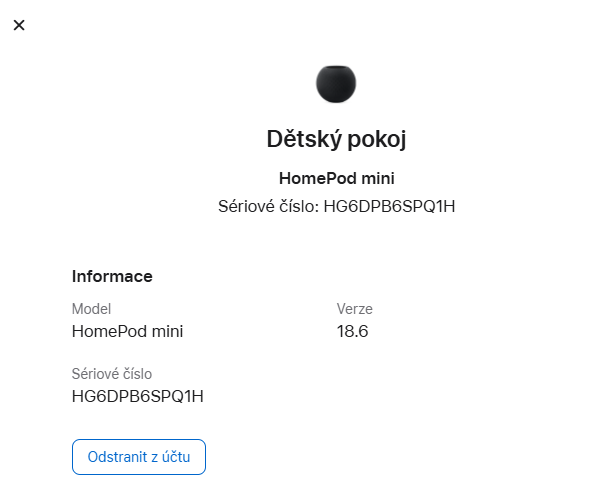 HomePod mini černý a tmavé modrý