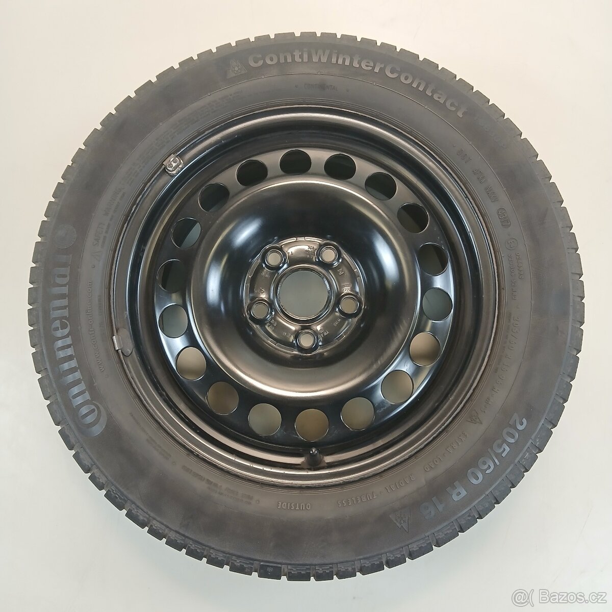Sada kol na VW Touran 6,5Jx16" ET48 pneu Continental