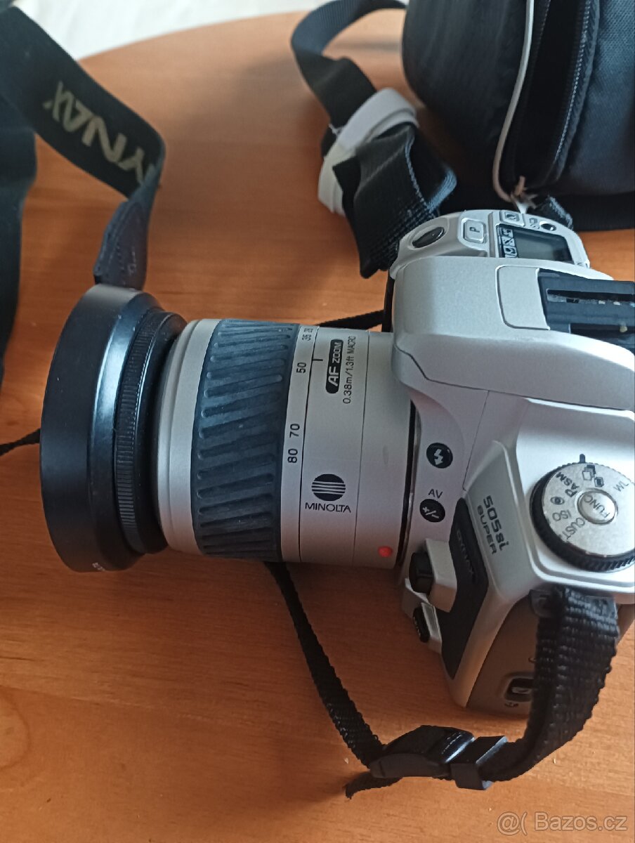 Prodám zrcadlovku na kinofilmy Minolta 505si super