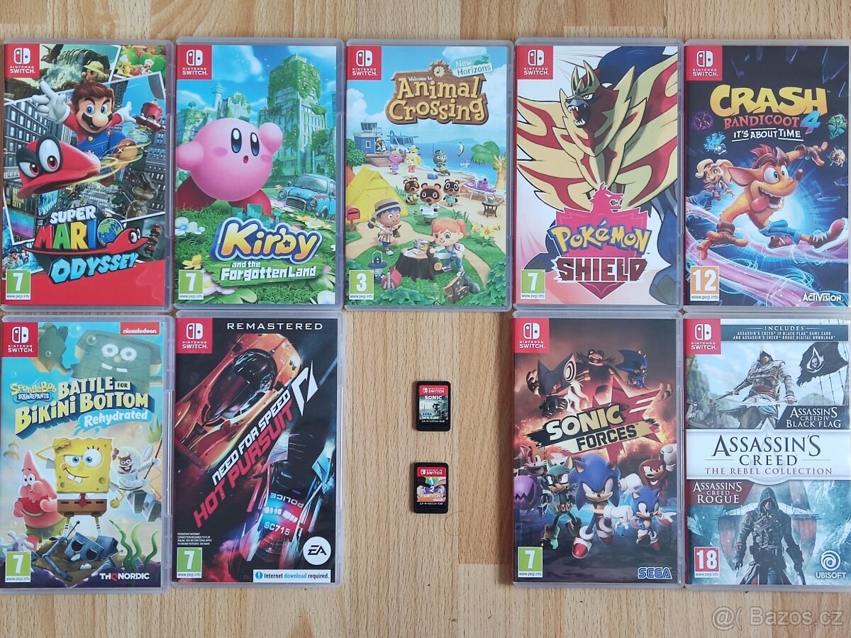 Hry Nintendo Switch TOP STAV