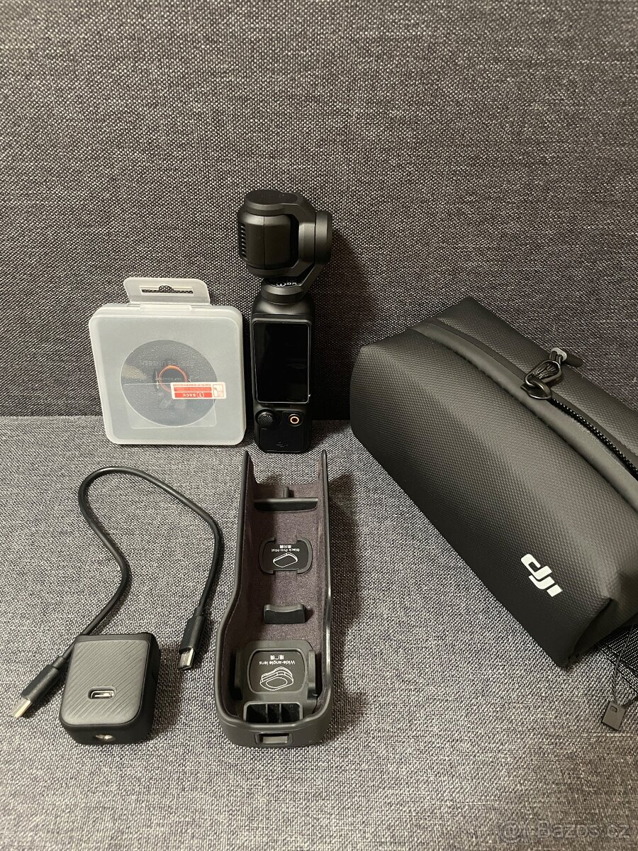 DJI Osmo Pocket 3 + příslušenství
