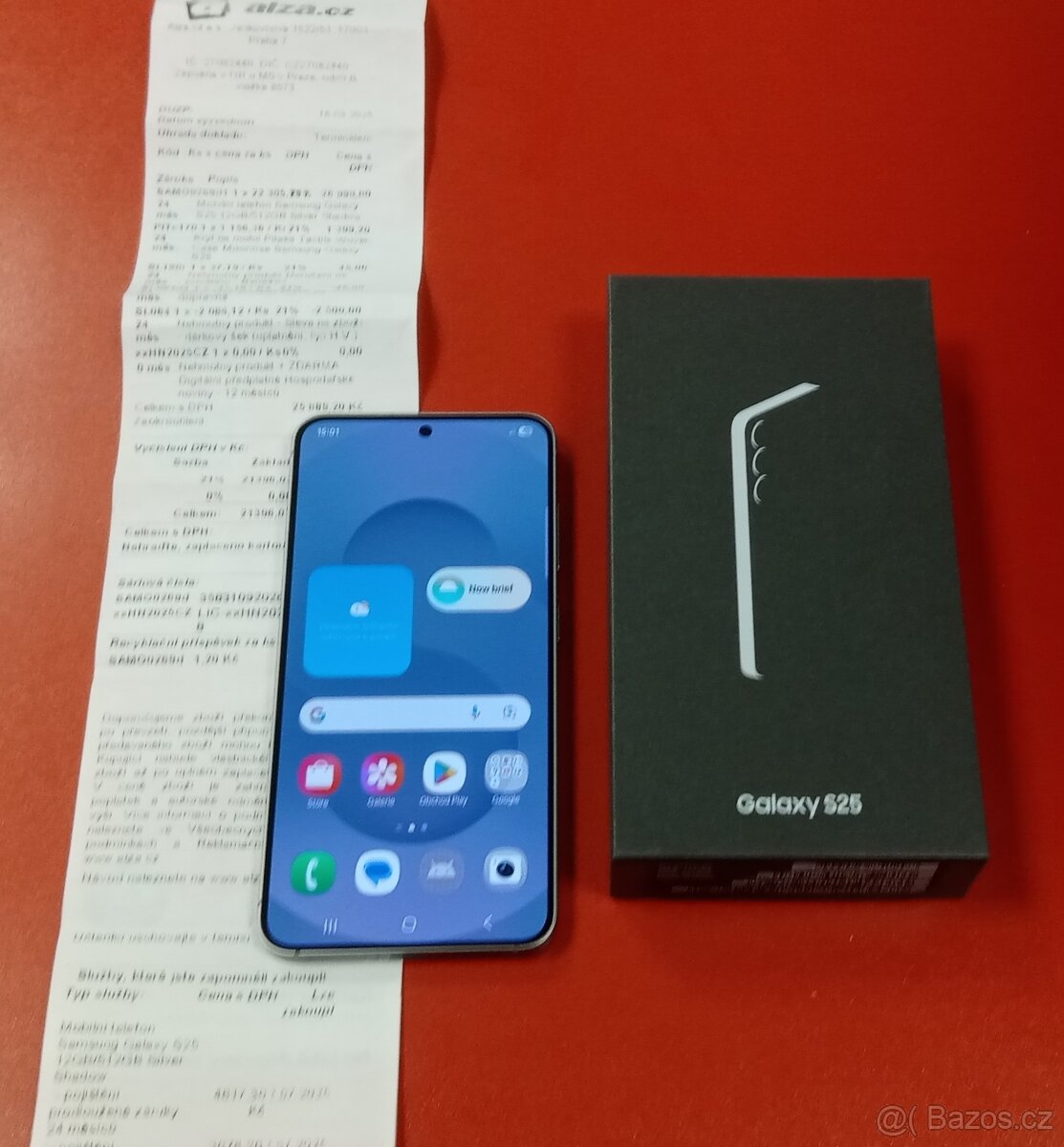 Samsung Galaxy S25 12GB/512GB záruka Alza 20 měsíců