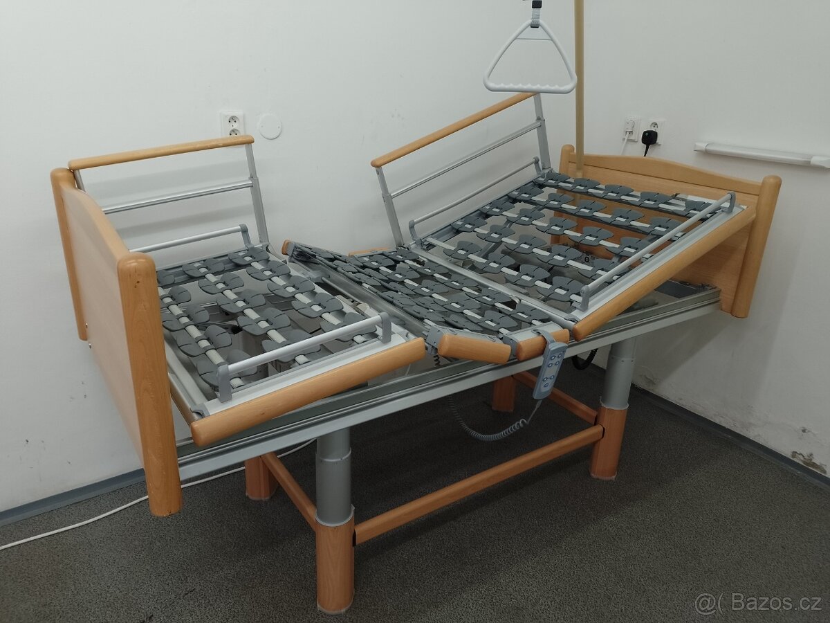 Elektrická polohovací postel Völker, TOP STAV