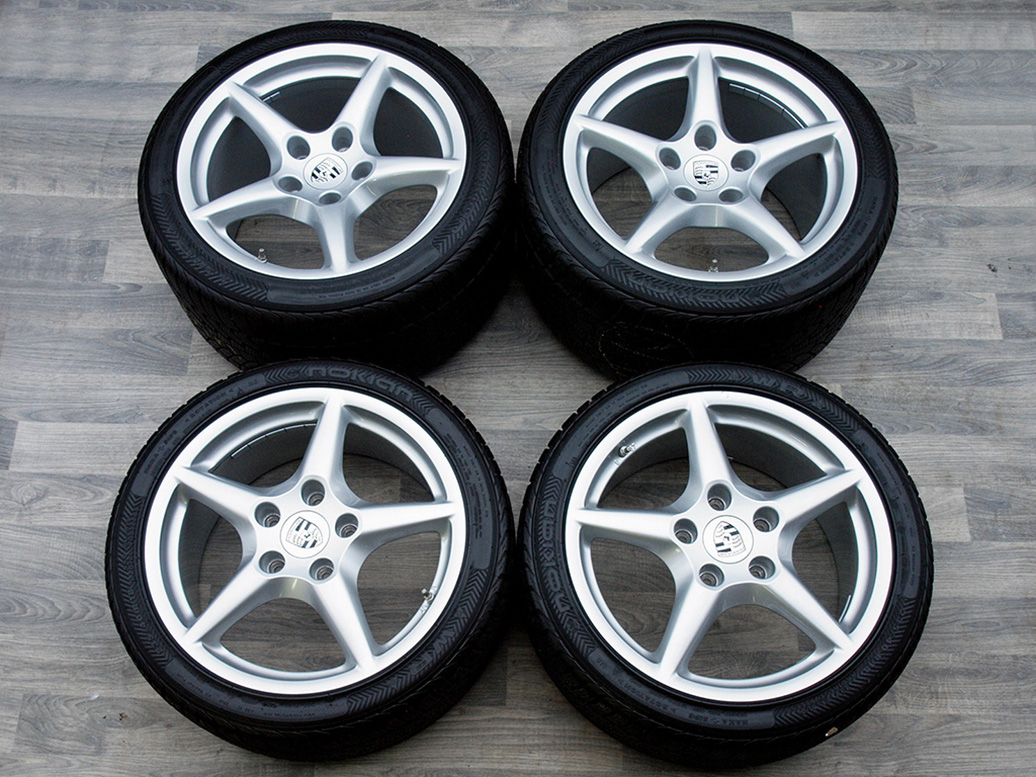 ►►18" Alu kola = 5x130 = PORSCHE 911 – 997 ►► ZIMNÍ + ČIDLA