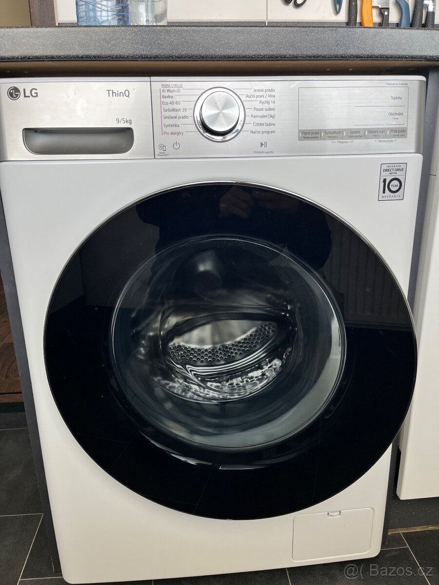 Pračka se sušičkou LG FCR9A95WC bílá