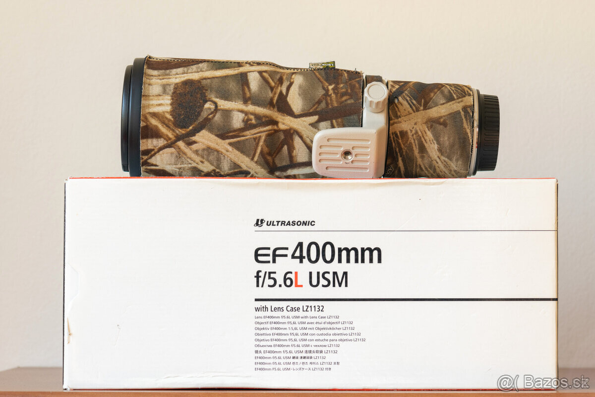 CANON EF 400mm f/5.6L USM = výborný stav = f5.6