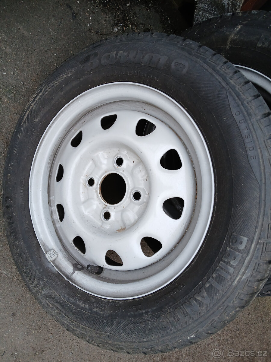 Škoda Felicia , plechové disky 13"