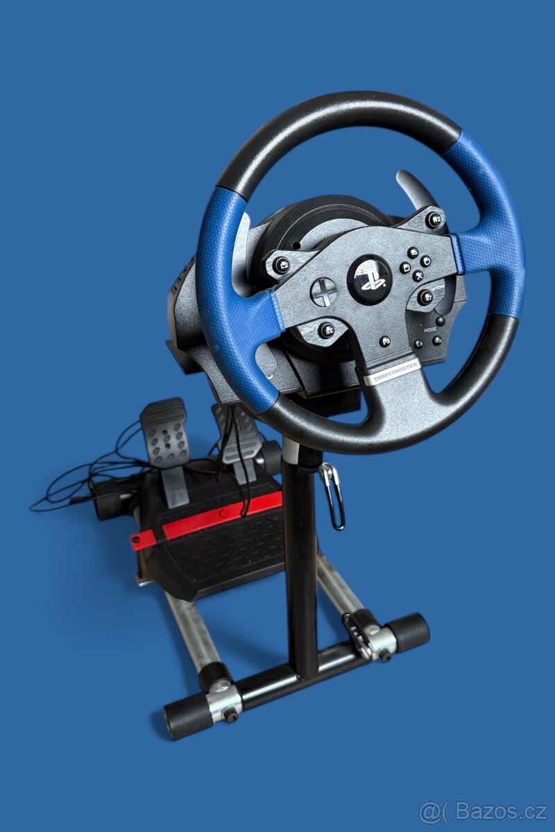 Volant na PlayStation s pedály – výborný stav