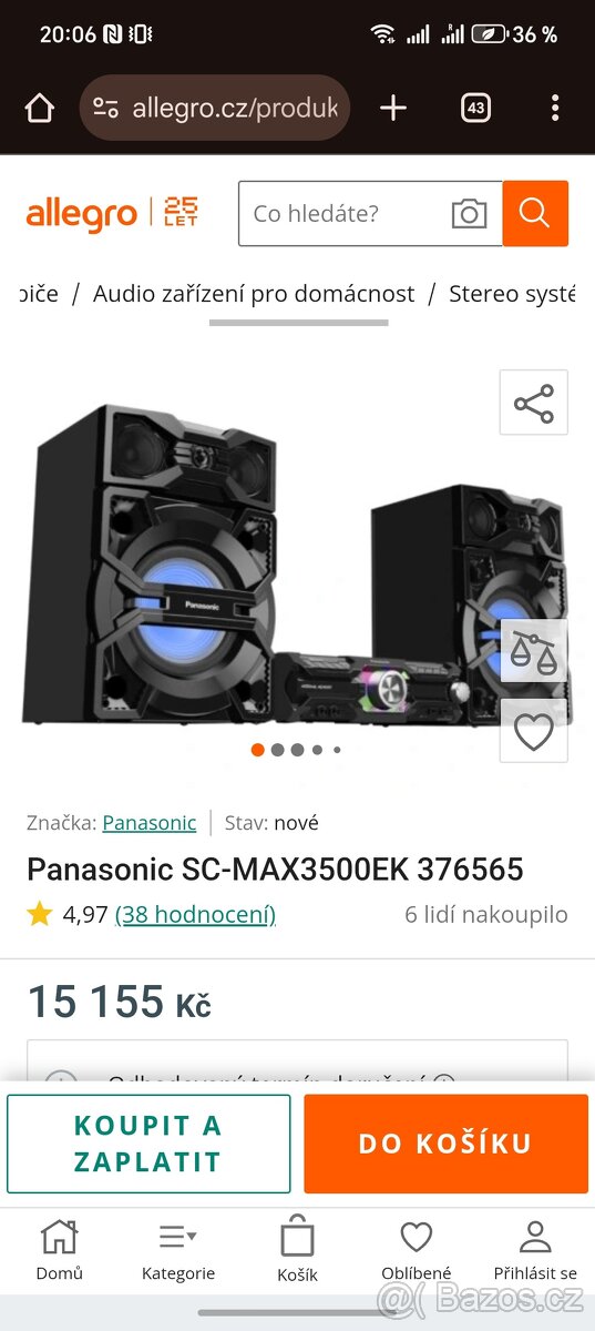 Panasonic sc-max3500