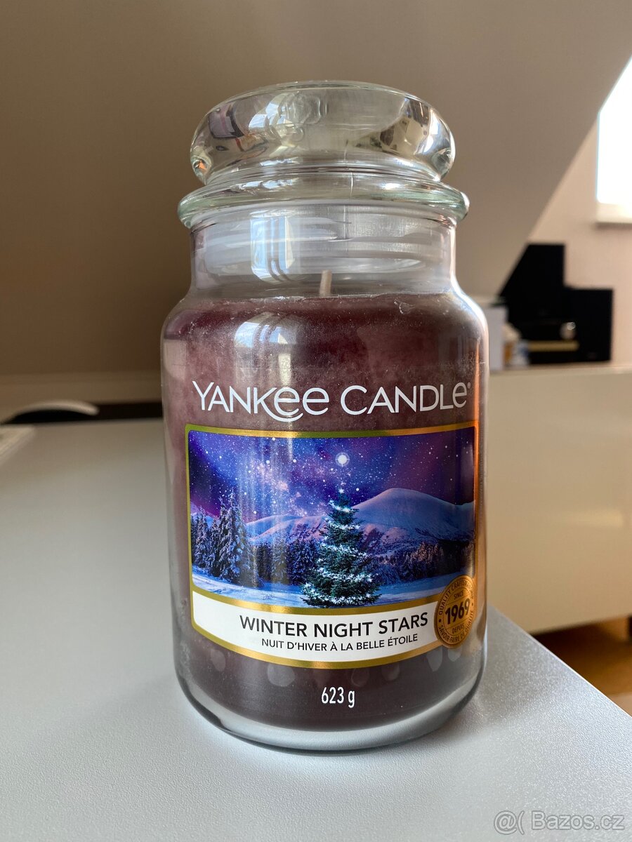 Yankee Candle svíčka Winter Night Stars 623 g