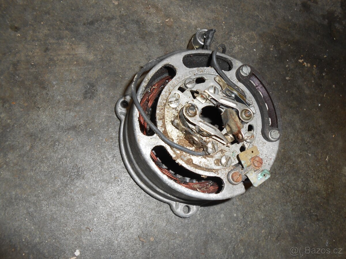 zapalování bez rotoru na Jawu 350/634