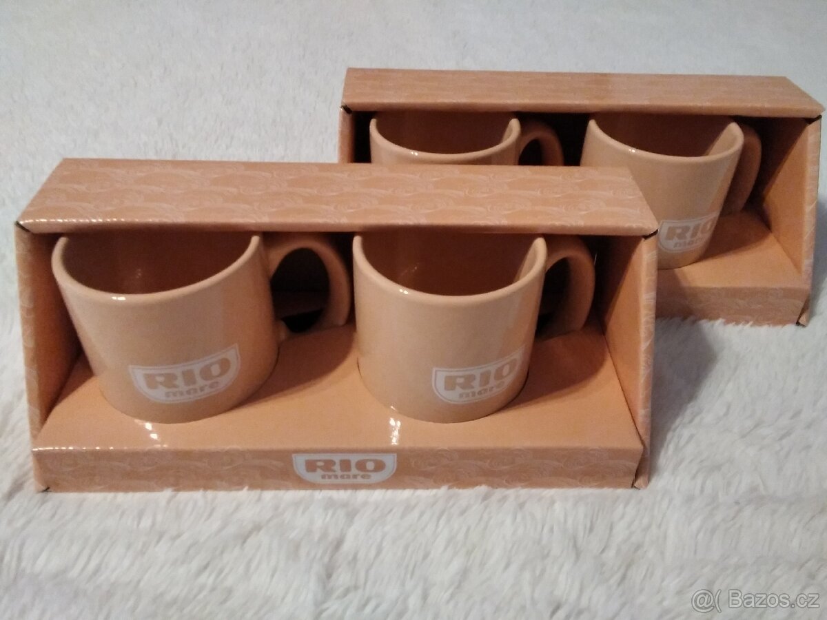 SET Expresso hrnečků RIO MARE