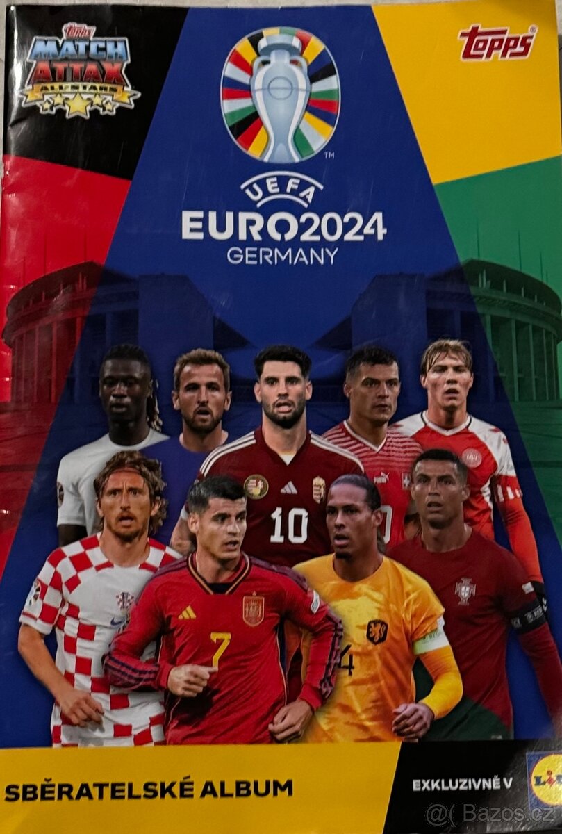 Fotbalové kartičky Lidl