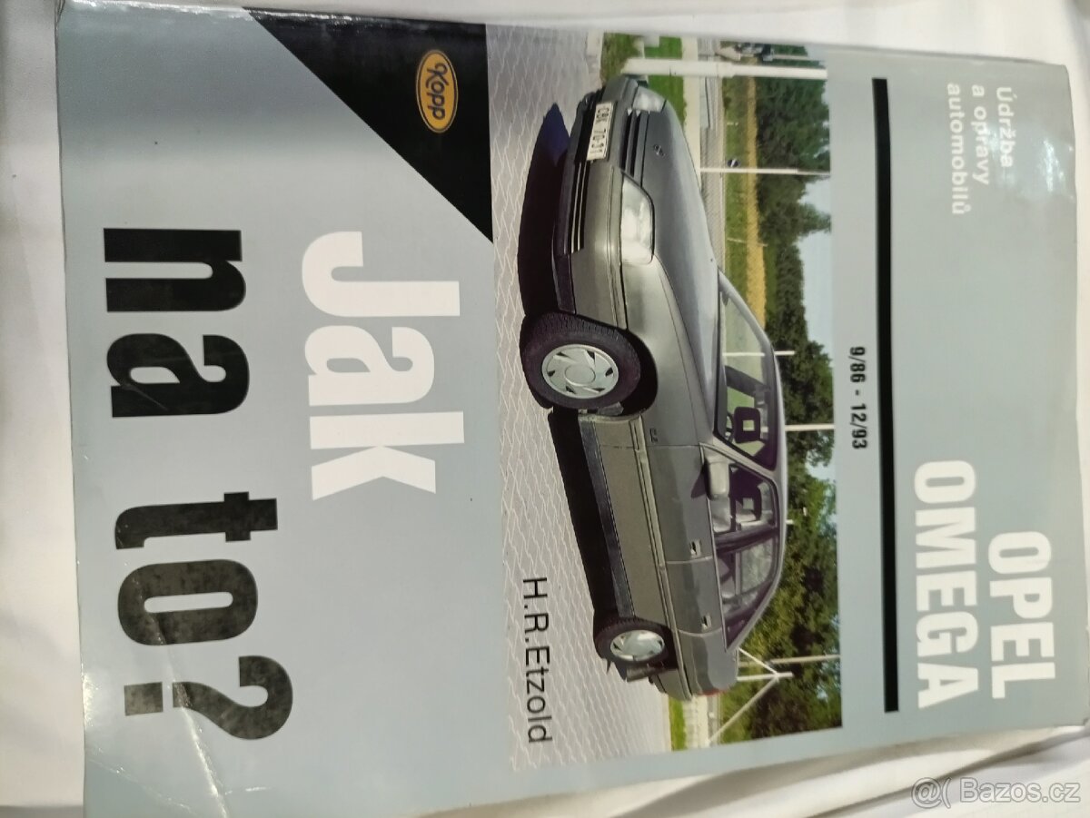 Kniha Opel Omega A jak na to