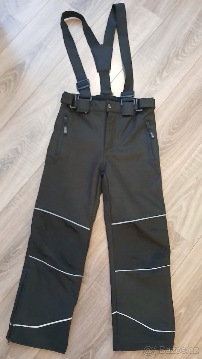 Kalhoty teplé softshell CXS dětské vel. 140