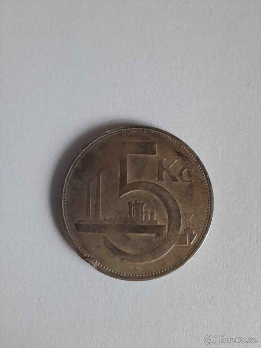 5 korun 1929