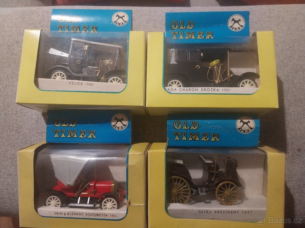 IGRA - Old timer. Sada 4ks veteránů
