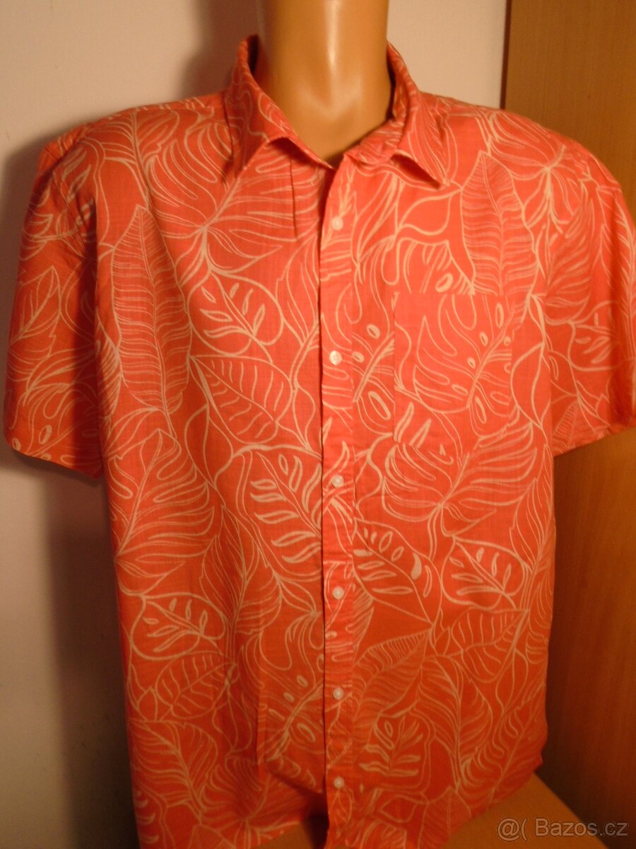 Pánská vzorovaná košile F&F/XXL-XL/2x67cm