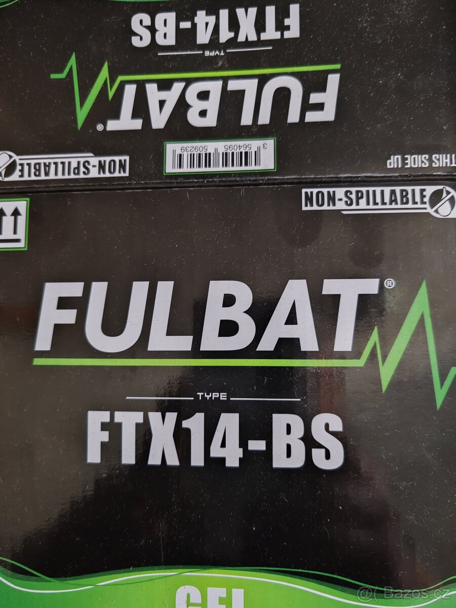 Prodám novou moto baterii