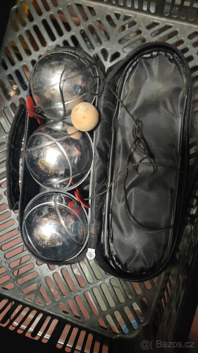 Petanque herní koule 6 ks (2 x 3ks)