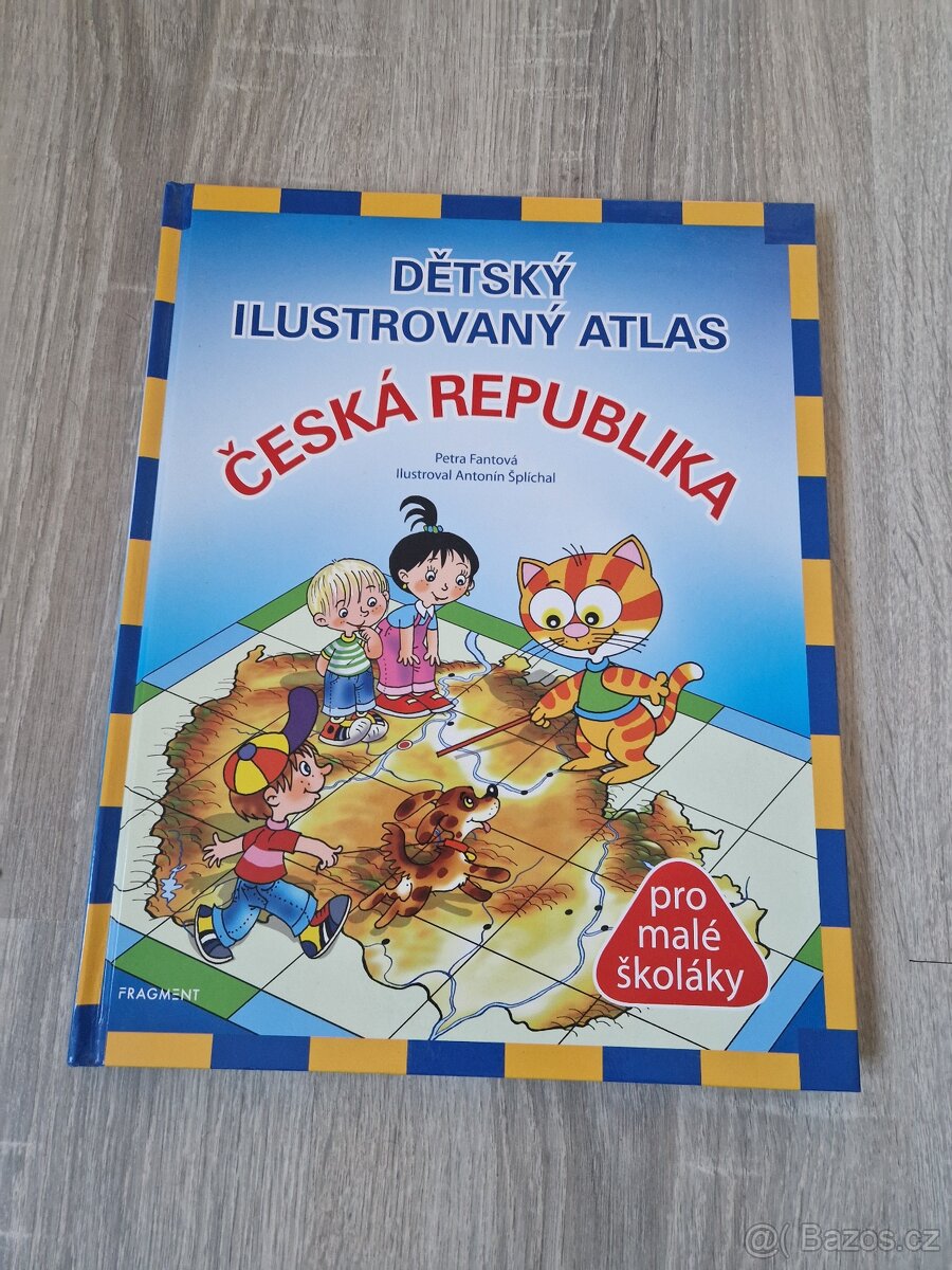 Dětský ilustrovaný atlas Česká republika