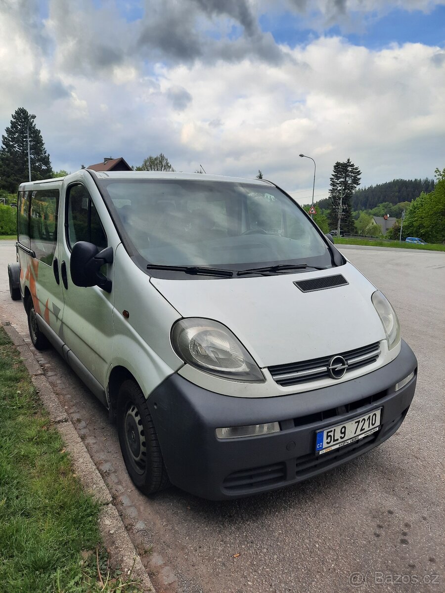Prodám opel vivaro 1,9, 74kw
