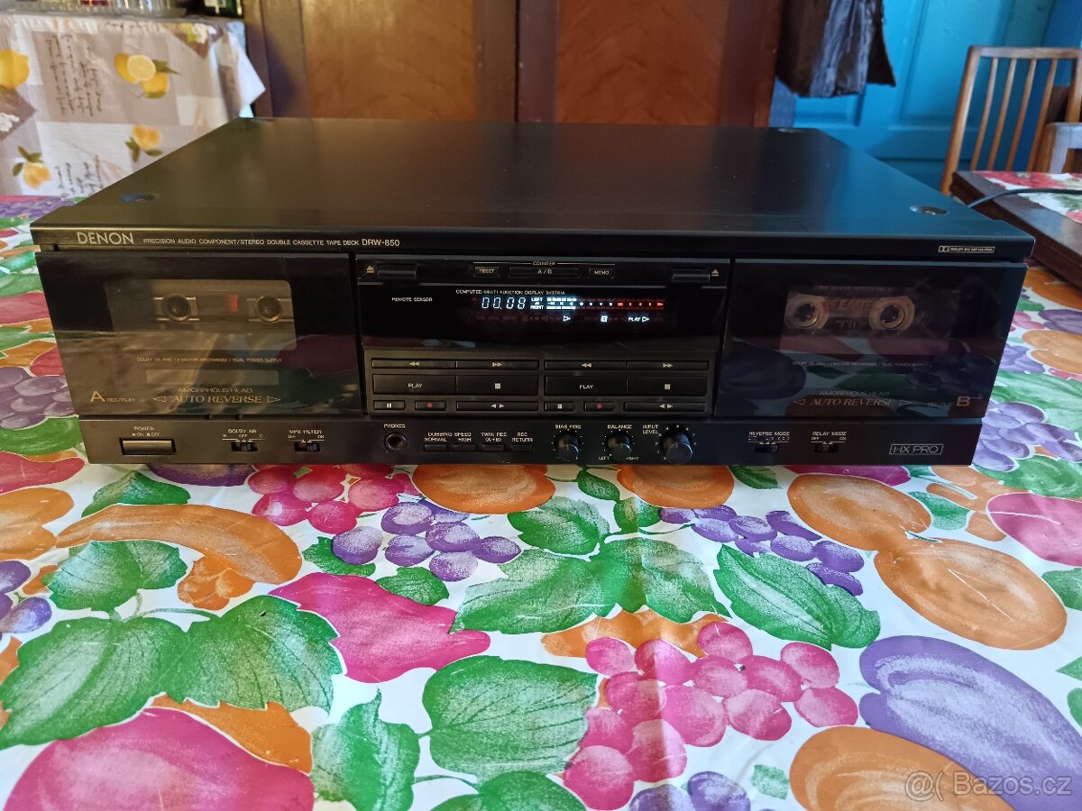 Denon DRW-850 Dvojitý kazetový magnetofon
