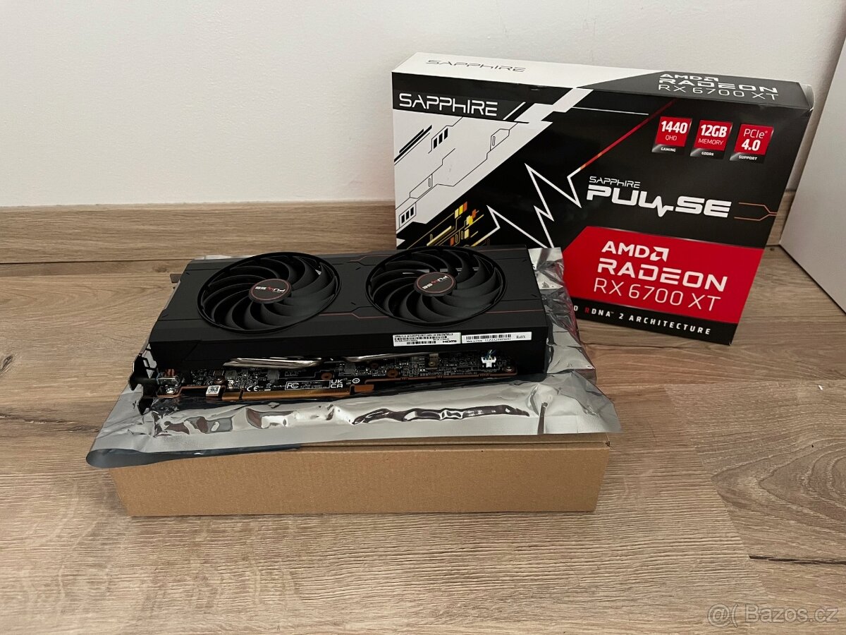 Sapphire Radeon RX 6700 XT 12GB - záruka do 07/26