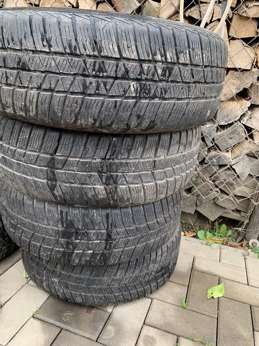 plechové disky 5x100 se zimními pneu 185/55r15