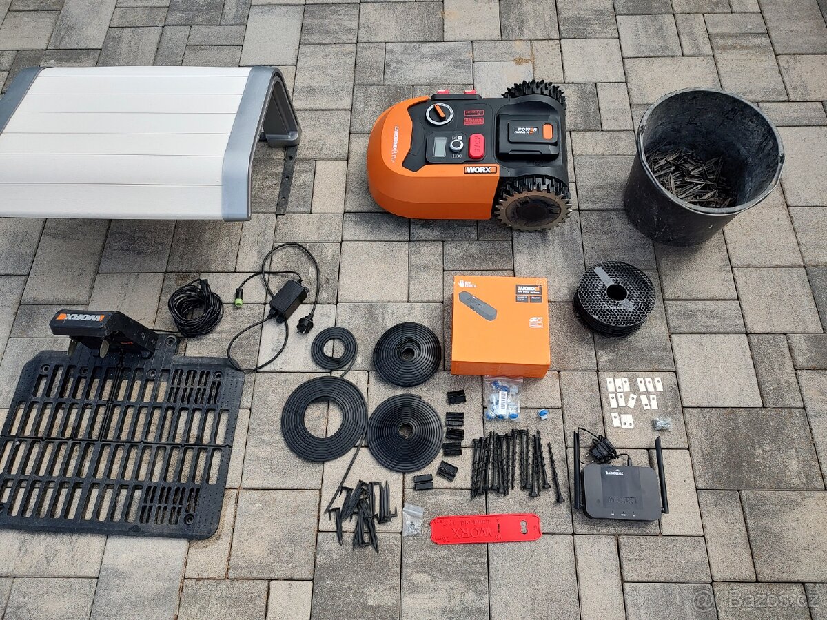 Worx landroid M plus - robotická sekačka