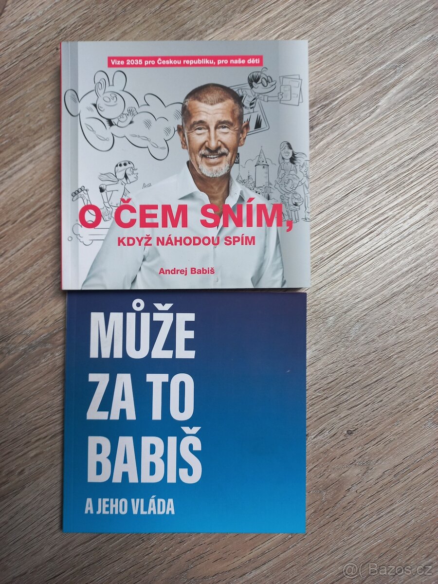 Prodám 2 knihy od Andreje Babiše