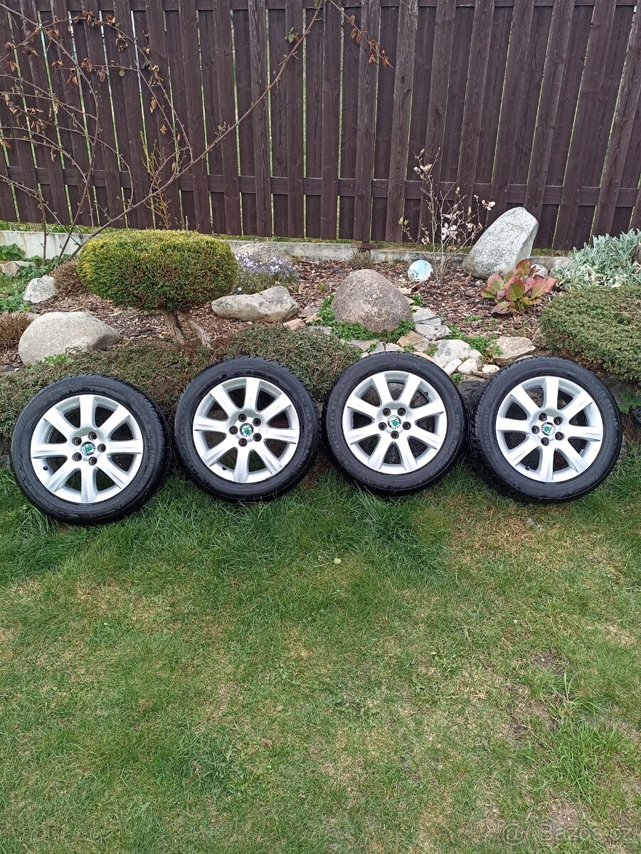 Alu kola Škoda r15